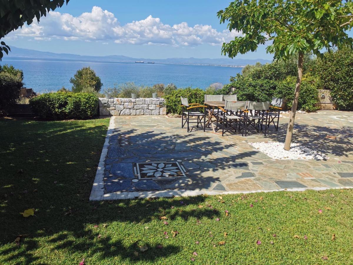 Messinian Blue Seaside Villa Kalamata Exteriér fotografie